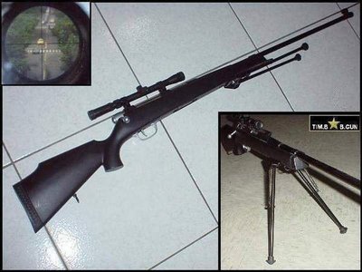 廠商大拍賣狙擊槍獵槍SUPER9空氣槍長槍玩具槍+專用狙擊鏡+戰術腳架(生存遊戲6MM BB槍全民槍戰CS)
