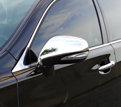 圓夢工廠 Lexus LS460 LS460L LS600hL 2009~2012 改裝 鍍鉻銀 後視鏡蓋 後照鏡蓋飾貼