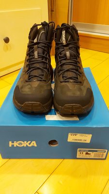 Hoka One One Kaha GTX 黑色 登山鞋 1112030-BPHN us11 29cm 全新