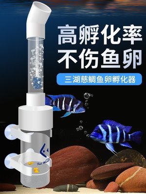 嗨購1-魚卵孵化器 三湖魚慈鯛孵化器異形 底棲魚孵化桶熱帶魚~特價