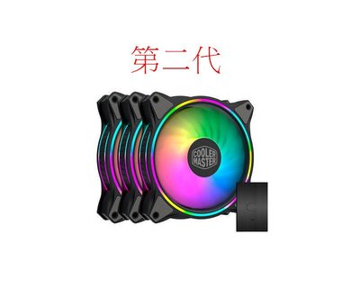 光華CUMA散熱精品*Coolermaster MasterFan MF120 HALO 3風扇+控制器 二代 黑~現貨