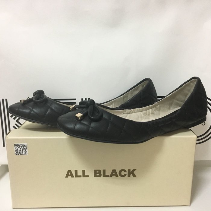 全新all Black 平底鞋娃娃鞋 黑色 Yahoo奇摩拍賣