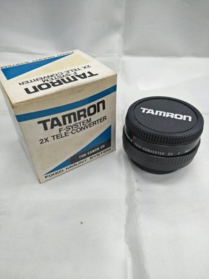 板橋富豪相機Tamron 2X FD手動鏡頭2倍加倍鏡CANON 專用