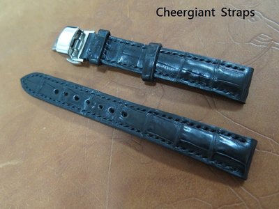 法蘭克·穆勒鱷魚錶帶巧將手工錶帶Franck Muller crocodile strap Made In Taiwan