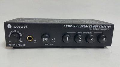 sp220s 2進4出喇叭選擇器 喇叭控制器 喇叭切換器