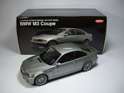 KYOSHO廠牌 1:18 BMW M3 Coupe 絕版車模