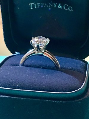 德記珠寶 超漂亮 Tiffany & Co 2克拉 大鑽石 鑽石估價設計 GIA DE BEERS