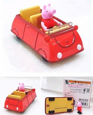 牛牛ㄉ媽*日本進口正版商品㊣粉紅豬小妹小汽車 Peppa Pig TAKARA TOMY 多美小汽車 騎乘系列