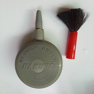 【MarsC】早期日本製Hakuba Blower Brush除塵吹氣刷