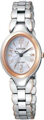 日本正版 CITIZEN 星辰 EXCEED EX2044-54W 手錶 女錶 光動能 日本代購
