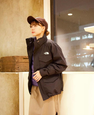 THE NORTH FACE Panther Field Jacket 附帽軍風夾克外套NP62330。太陽選物社