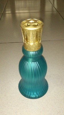 二手Lampe Berger法國柏格精油 專用薰香瓶 薰香罐 土耳其藍色
