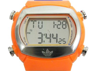 [專業模型] 時尚錶 [adidas ADH1567  ] 愛迪達數字石英錶[液晶面]塑膠/時尚/中性/軍錶