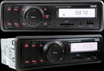 【Smart 創新】 藍芽無碟機 CRB4803 支援 MP3/USB/SD/AUX/FM廣播 汽車音響主機