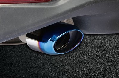下殺- 豐田 TOYOTA 2019年款 8代 CAMRY 尾飾管 排氣管 裝飾尾管 亮銀款 鈦藍款
