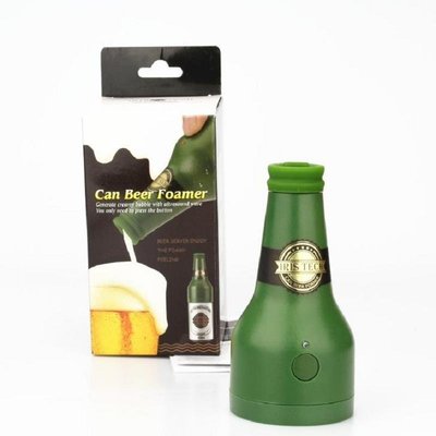 神器啤酒起泡器 瓶型超聲波啤酒起泡器 酒瓶狀 綿密生啤酒 罐裝啤酒專用