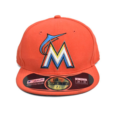 MLB 邁阿密馬林魚/2015新款 客場正式球員帽 529900002013 再生工場YR2008 03