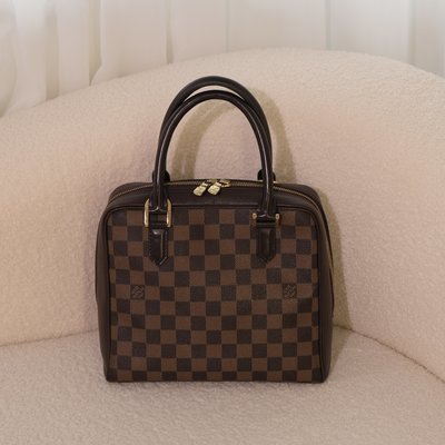 Louis Vuitton Brera 棋盤格豆腐包 N51150 黑棕
