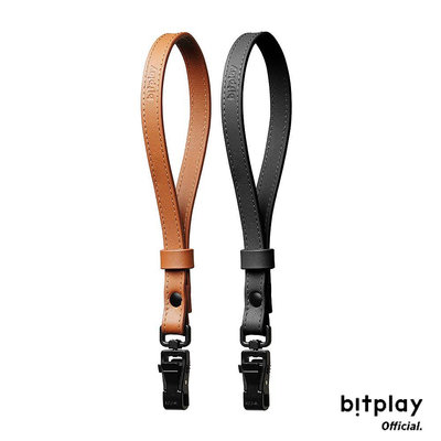 【bitplay】皮革手腕繩 手機掛繩 手機背帶 / 全兩色 (含掛繩通用墊片）