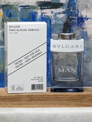 香親香愛～Bvlgari 極地冰峰男性淡香精 100ml TESTER, GLACIAL ESSENCE