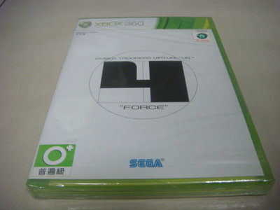 遊戲殿堂~XBOX360『電腦戰機 FORCE』亞版全新品