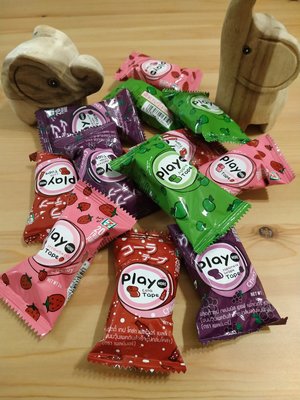 【現貨/當天出貨】泰國7-11 Play more水果捲尺糖~可樂/日本葡萄/草莓/蘋果口味