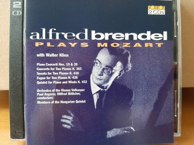 Brendel,Klien,Mozart-P.c No.19&20,Two P.c&s,Quintet布蘭德爾鋼琴&克萊恩鋼琴(雙鋼琴協奏曲)-莫扎特鋼琴協奏曲