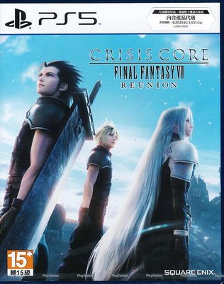 PS5遊戲 核心危機 太空戰士 7 前傳 Final Fantasy VII REUNION中文版【板橋魔力】