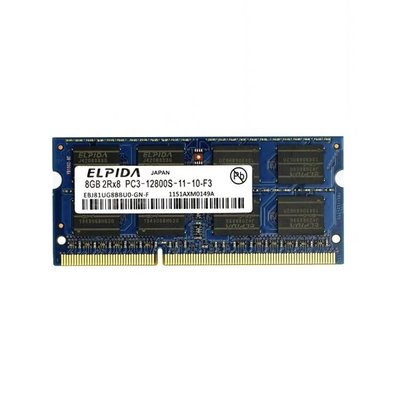 ELPIDA爾必達8G DDR3 1600mhz MAC PC3-12800S筆電記憶體條戴爾