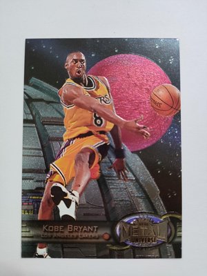 NBA球員卡 科比·布萊恩特 97-98 Skybox Metal Universe #81 基本卡！洛杉磯湖人隊！Kobe