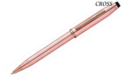 【Pen筆】CROSS高仕 DNS新世紀14K玫瑰金包金原子筆 AT0082WG-101