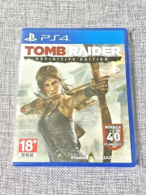 【兩件免運🍀】PS4 古墓奇兵 決定版 Tomb Raider 中文版 可面交 遊戲片