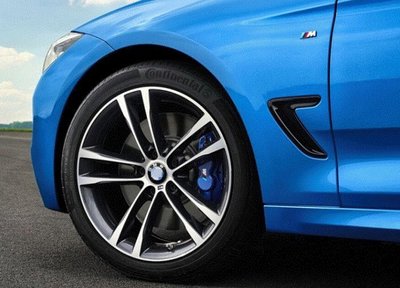 BMW 寶馬3系 F30 F31 葉子板裝飾貼片 刀鋒 出風口外飾配件 318 316 320 328 改裝 配件