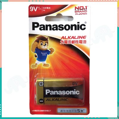 Panasonic 國際牌 鹼性電池 9V