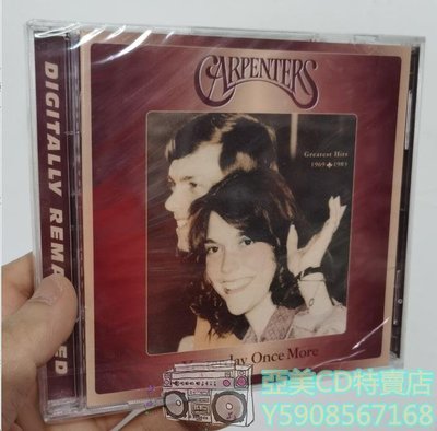 亞美CD特賣店 在途 2CD 卡朋特 Carpenters  Yesterday Once More 正版