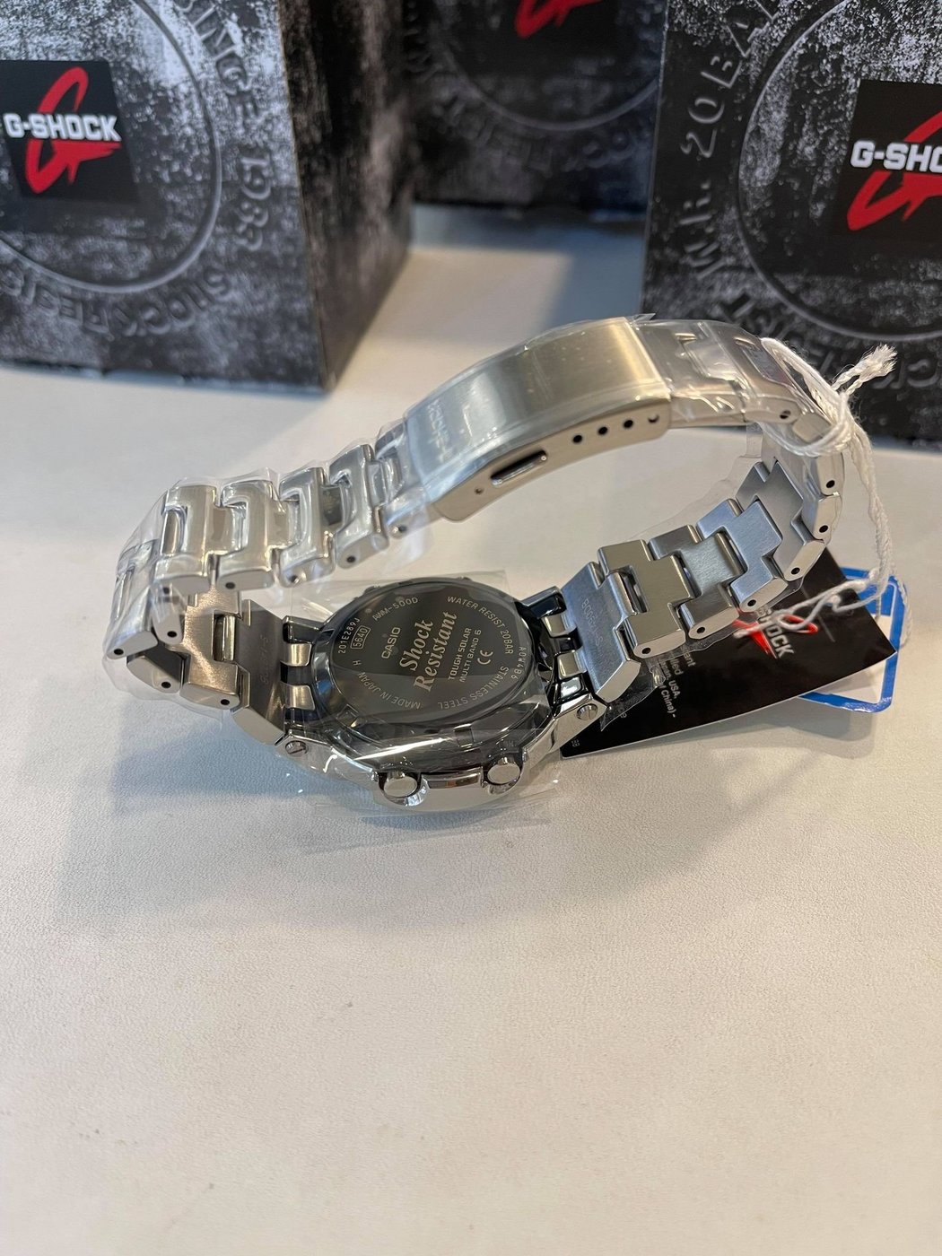 CASIO GSHOCK AWM-500 系列全金屬盛宴不鏽鋼全金屬限一只AWM-500D-1A