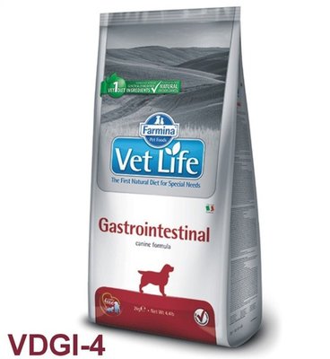 法米納 Farmina Vet Life天然處方系列 VDGI-4 犬用腸胃配方 2kg 狗飼料