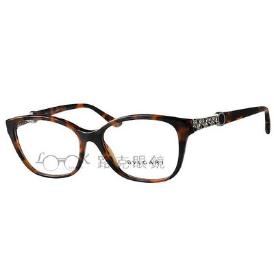 BVLGARI 寶格麗 光學眼鏡 亮黑 膠框 鍊條經典LOGO BV4109 501