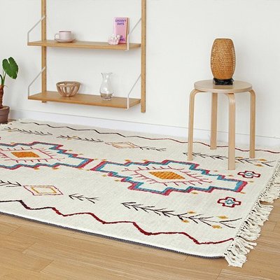 新店促銷特價清倉處理 摩洛哥手工地毯流蘇臥室客廳INS風促銷活動