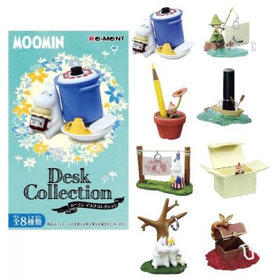 Re-MENT MOOMIN 嚕嚕米 河馬家族 Desk Collection 桌上小物 童趣療癒盒玩