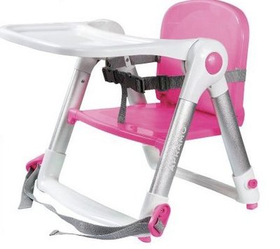 APRAMO FLIPPA攜帶式兒童餐椅-糖果粉/加贈原廠提袋