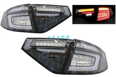 大禾自動車 透明黑底 LED 尾燈 後燈 適用 SUBARU IMPREZA WRX STI 08-13 5門