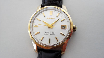 1967年 日本亀戸精工舍製 King Seiko 44KS (4402-8000) 金章完整 手上鍊 機械錶