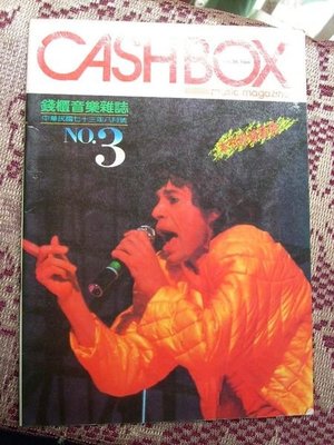停刊絕版~Cash Box錢櫃音樂雜誌(第3期)--封面人物The Rolling Stones專題(附錄音帶).
