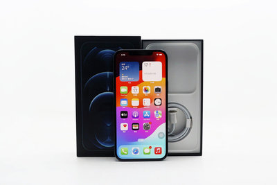 【台中青蘋果】Apple iPhone 12 Pro Max 太平洋藍 256G 二手 6.7蘋果 手機 #86038