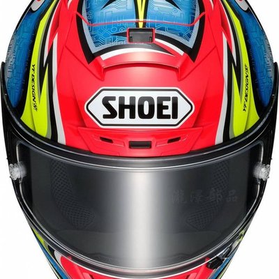 瀧澤部品日本SHOEI X-14 全罩安全帽DAIJIRO 加藤大治郎紅TC-1 可調PFS