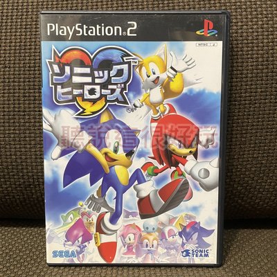 附中文說明 亞日版 PS2 音速小子群英會 Sonic Heroes 正版 遊戲 5 T970