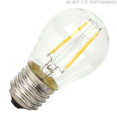 Hi 盛世百貨 LED愛迪生燈泡 2W 4W 6W E27燈泡 仿鎢絲燈泡 復古愛迪生燈泡 藝術個性裝飾燈泡 LED電燈泡（滿200元出貨）