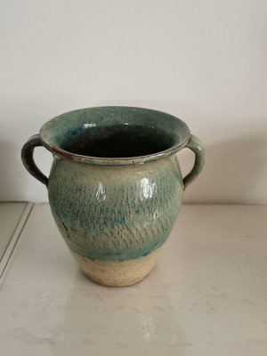 【二手】陶釉盆。。24505【木清院】古玩 收藏 古董