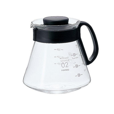 HARIO咖啡壺家用耐熱玻璃大容量手沖咖啡器具咖啡壺XVD